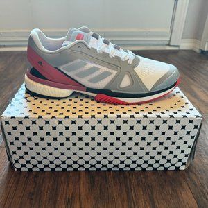 Adidas Stella McCartney Barricade Boost Mid Grey Red New!